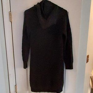Turtleneck sweater dress